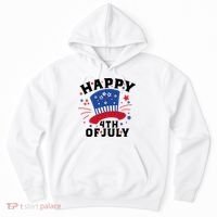 Happy 4th Of July Festive Celebration Hoodie thumb 0