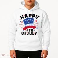 Happy 4th Of July Festive Celebration Hoodie thumb 2