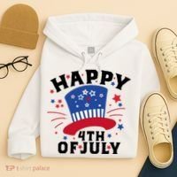 Happy 4th Of July Festive Celebration Hoodie thumb 4