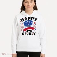 Happy 4th Of July Festive Celebration Hoodie thumb 5