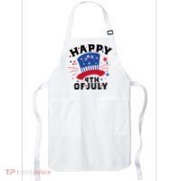 Happy 4th Of July Festive Celebration Apron thumb 0
