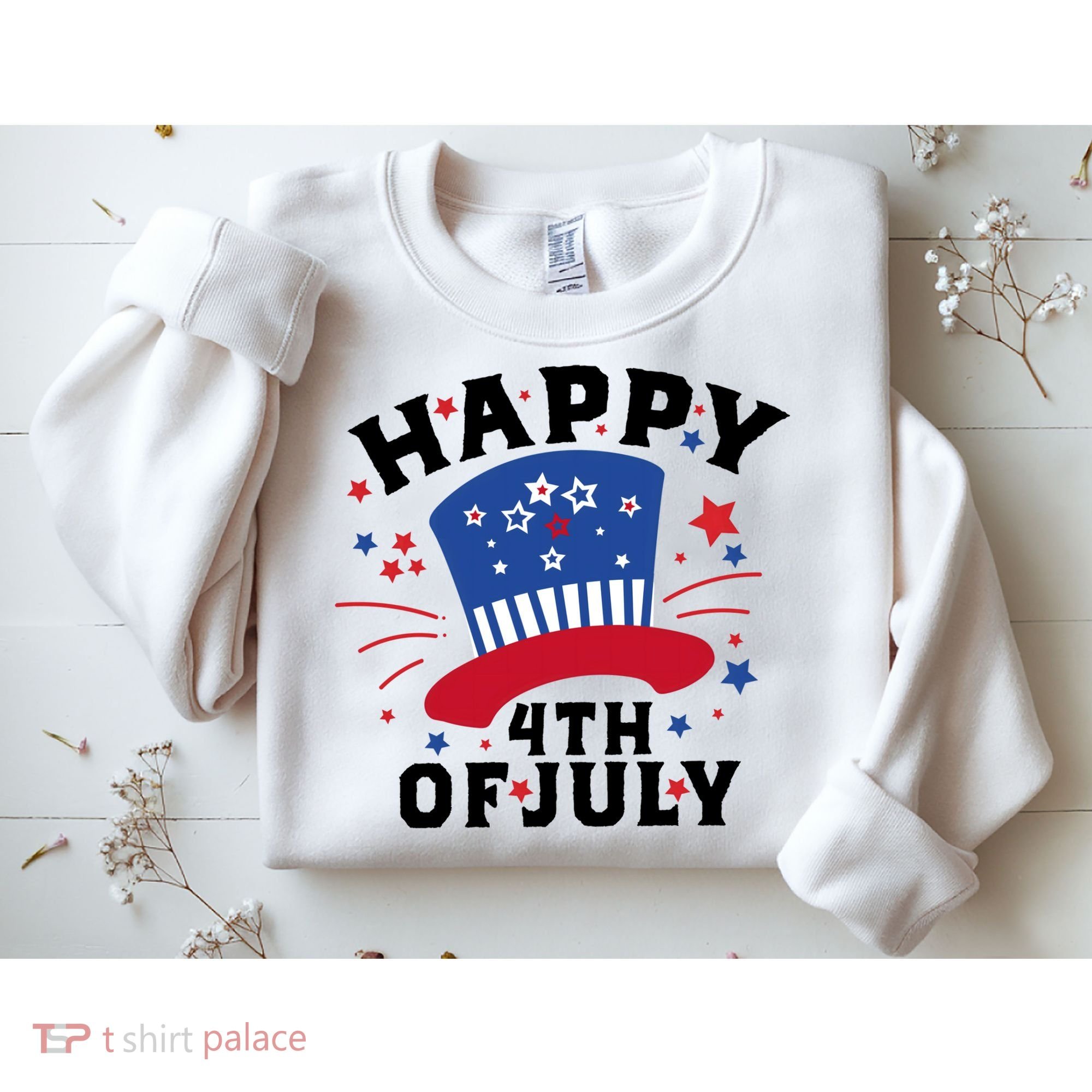 Happy 4th Of July Festive Celebration Sweatshirt