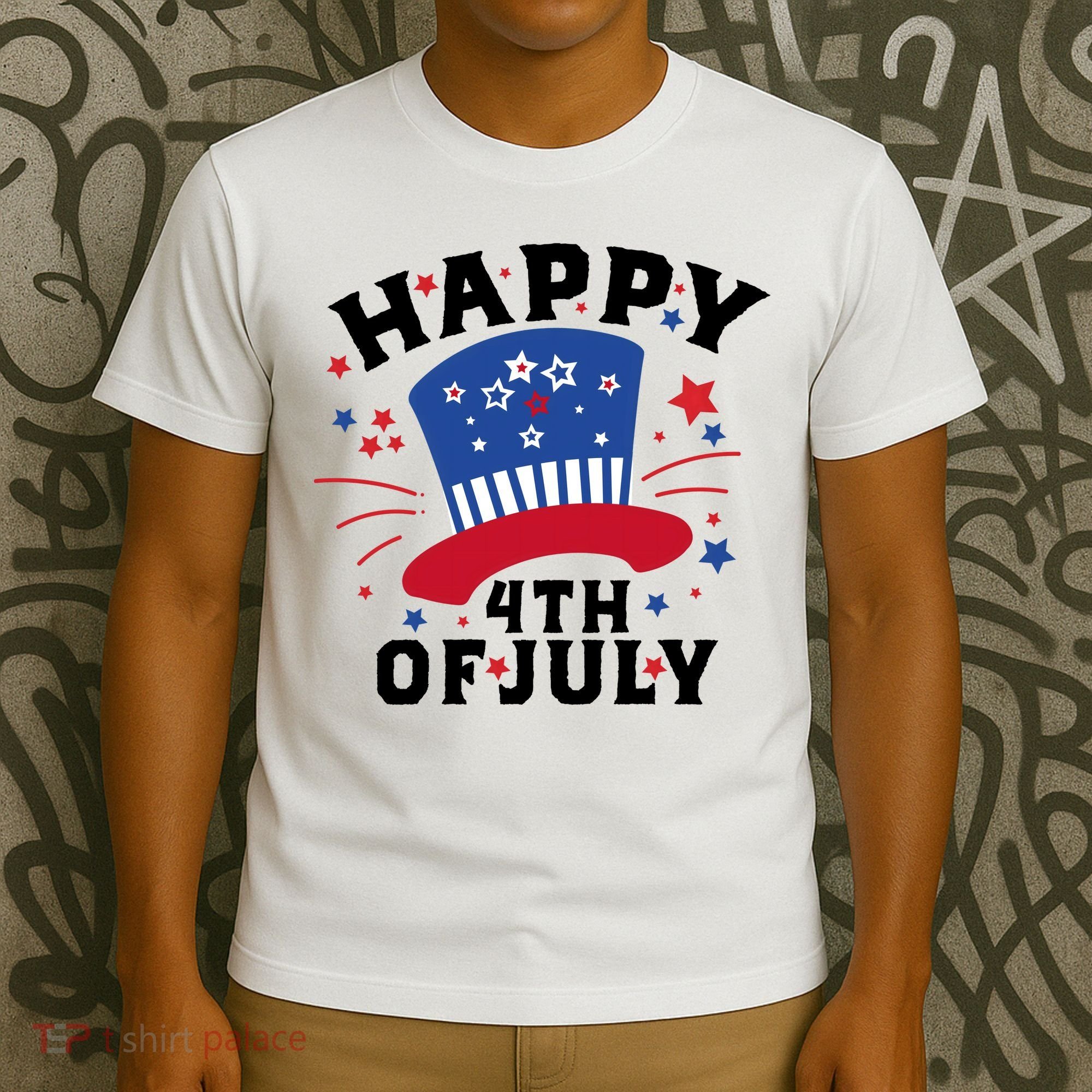 Happy 4th Of July Festive Celebration T-Shirt