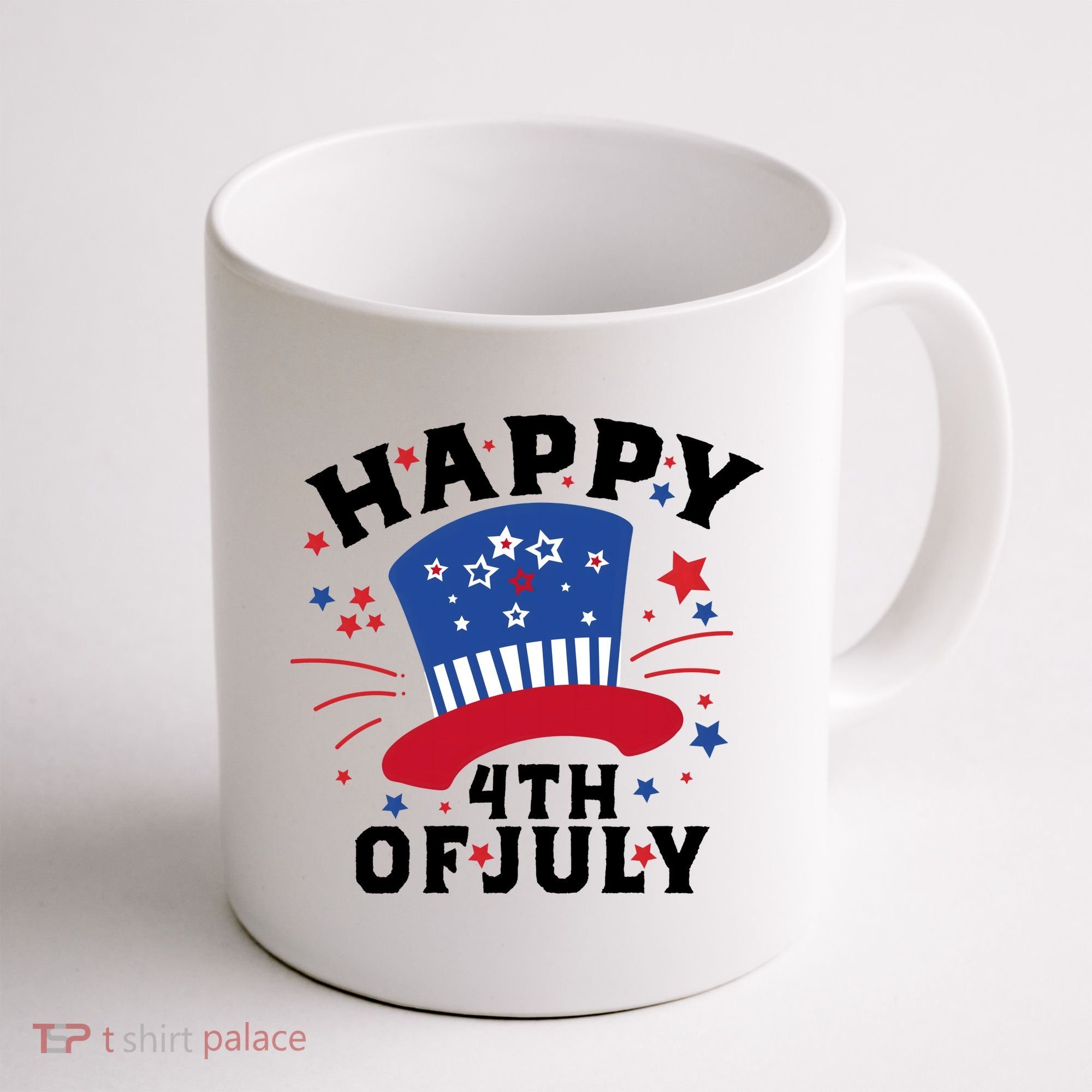 Happy 4th Of July Festive Celebration Coffee Mug