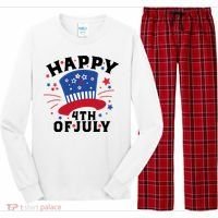 Happy 4th Of July Festive Celebration Long Sleeve Pajama Set thumb 0
