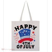 Happy 4th Of July Festive Celebration Tote Bag thumb 0