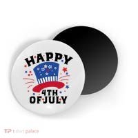 Happy 4th Of July Festive Celebration Magnet thumb 0
