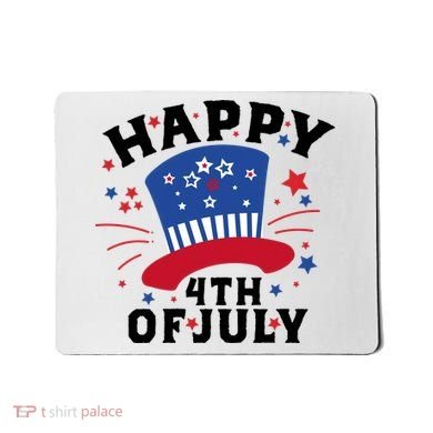 Happy 4th Of July Festive Celebration Mousepad