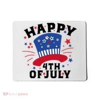 Happy 4th Of July Festive Celebration Mousepad thumb 0