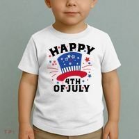 Happy 4th Of July Festive Celebration Toddler T-Shirt thumb 2