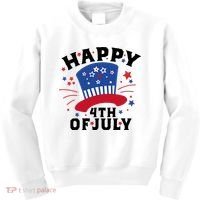 Happy 4th Of July Festive Celebration Kids Sweatshirt thumb 0