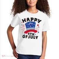 Happy 4th Of July Festive Celebration Kids T-Shirt thumb 2