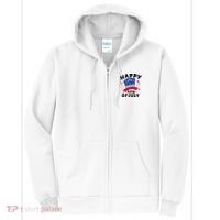 Happy 4th Of July Festive Celebration Full Zip Hoodie thumb 0
