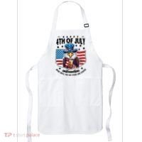 Happy 4th Of July Stars Stripes Usa Bald Eagle Beer Drinking Apron thumb 0