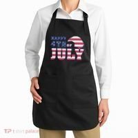 Happy 4th Of July Eagle American Apron thumb 2