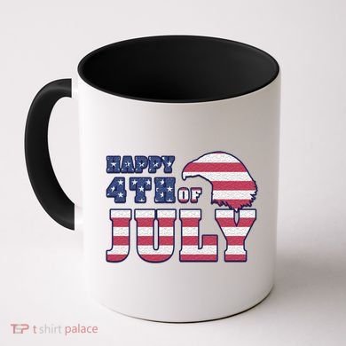 Happy 4th Of July Eagle American Coffee Mug
