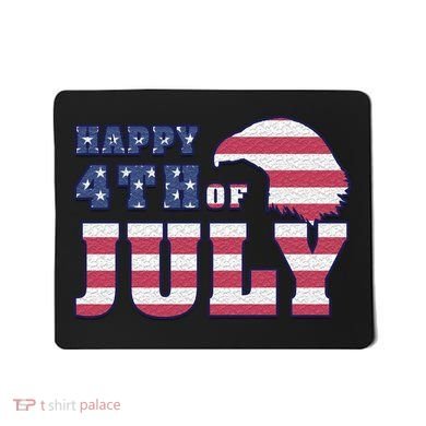 Happy 4th Of July Eagle American Mousepad
