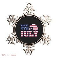 Happy 4th Of July Eagle American Ornament thumb 0