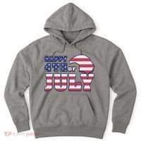 Happy 4th Of July Eagle American Hoodie thumb 0