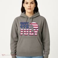 Happy 4th Of July Eagle American Hoodie thumb 5