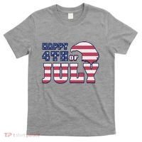 Happy 4th Of July Eagle American T-Shirt thumb 0
