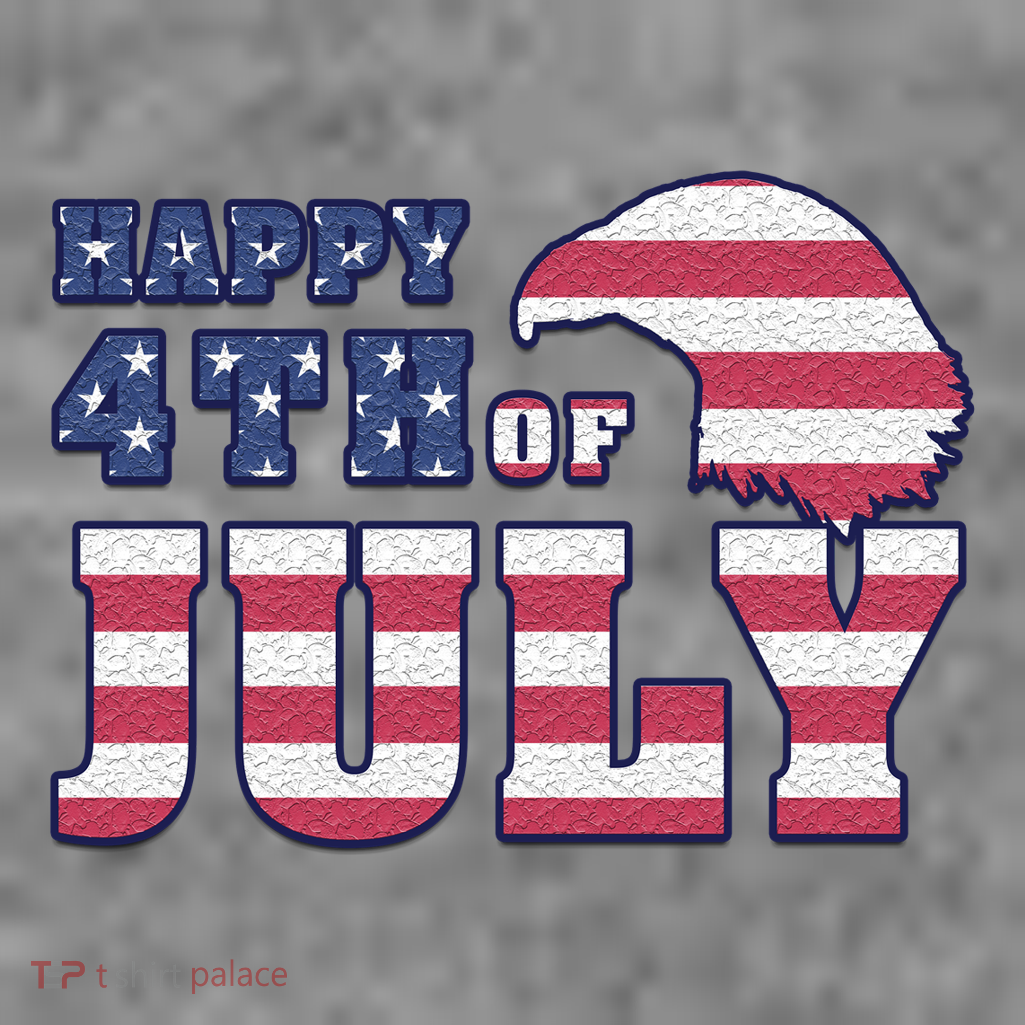 Happy 4th Of July Eagle American Women's Hoodie
