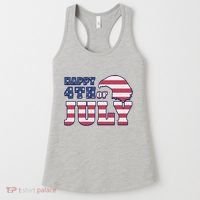 Happy 4th Of July Eagle American Women's Tank Top thumb 0