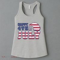 Happy 4th Of July Eagle American Women's Tank Top thumb 3