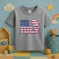 Happy 4th Of July Eagle American Toddler T-Shirt thumb 3