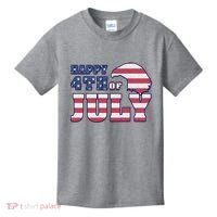 Happy 4th Of July Eagle American Kids T-Shirt thumb 0