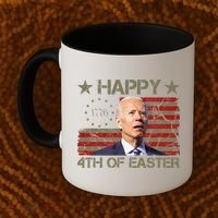 Happy 4th Of Easter Funny Usa Anti Biden Coffee Mug thumb 2