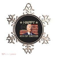 Happy 4th Of Easter Funny Usa Anti Biden Ornament thumb 0