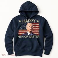 Happy 4th Of Easter Funny Usa Anti Biden Hoodie thumb 0