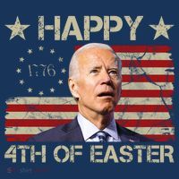 Happy 4th Of Easter Funny Usa Anti Biden Women's Hoodie thumb 2