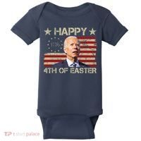 Happy 4th Of Easter Funny Usa Anti Biden Baby Bodysuit thumb 0