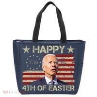Happy 4th Of Easter Funny Usa Anti Biden Tote Bag thumb 0