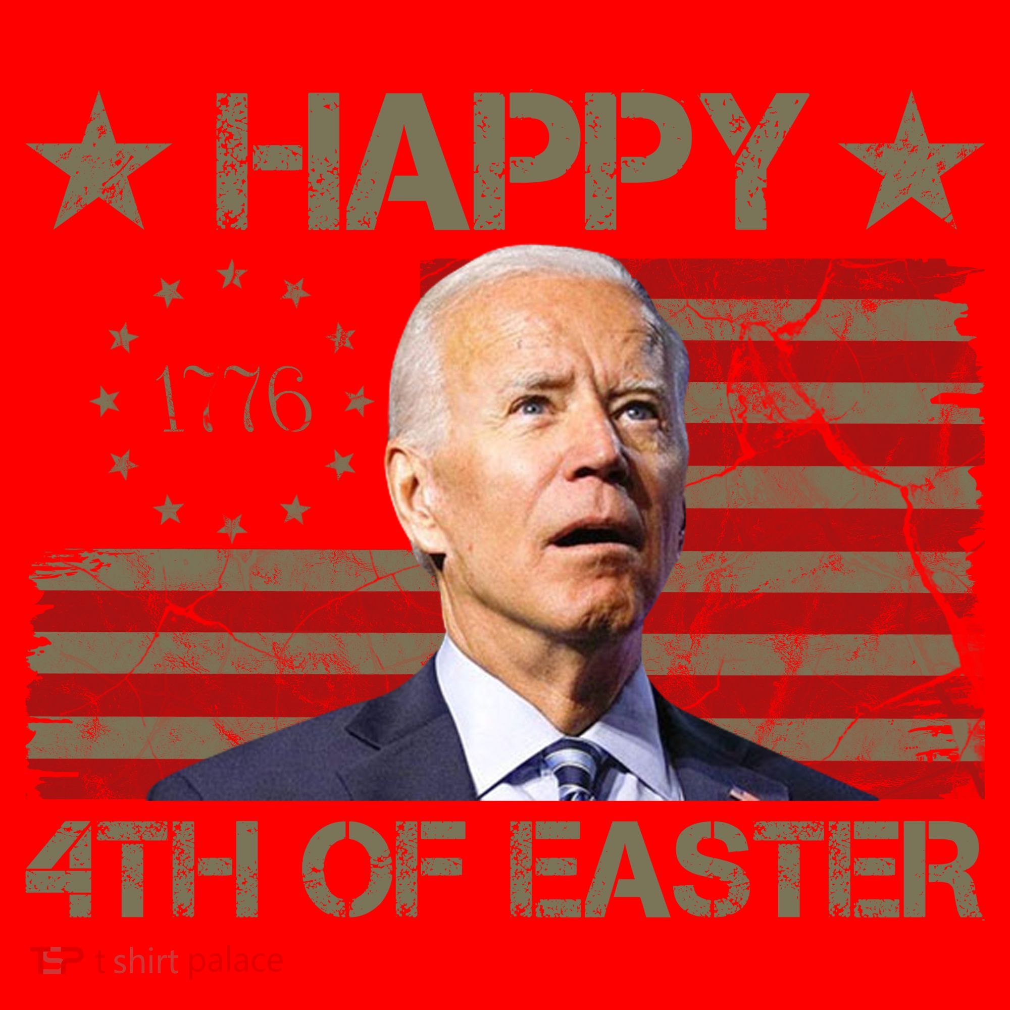 Happy 4th Of Easter Funny Usa Anti Biden Santa Hat
