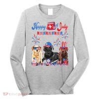 Happy 4th Of July Cool Independence Day Patriotic American Long Sleeve Shirt thumb 0