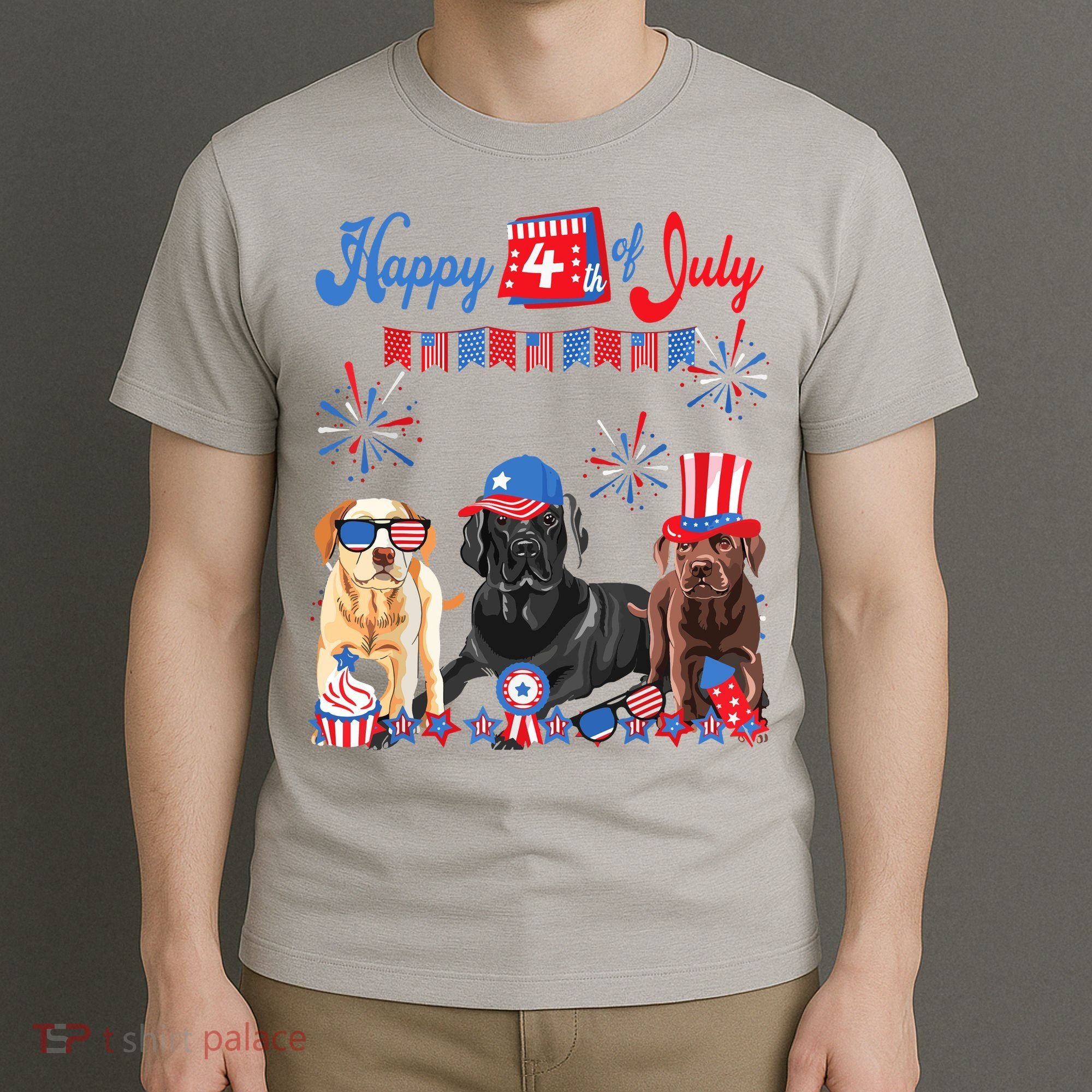 Happy 4th Of July Cool Independence Day Patriotic American T-Shirt