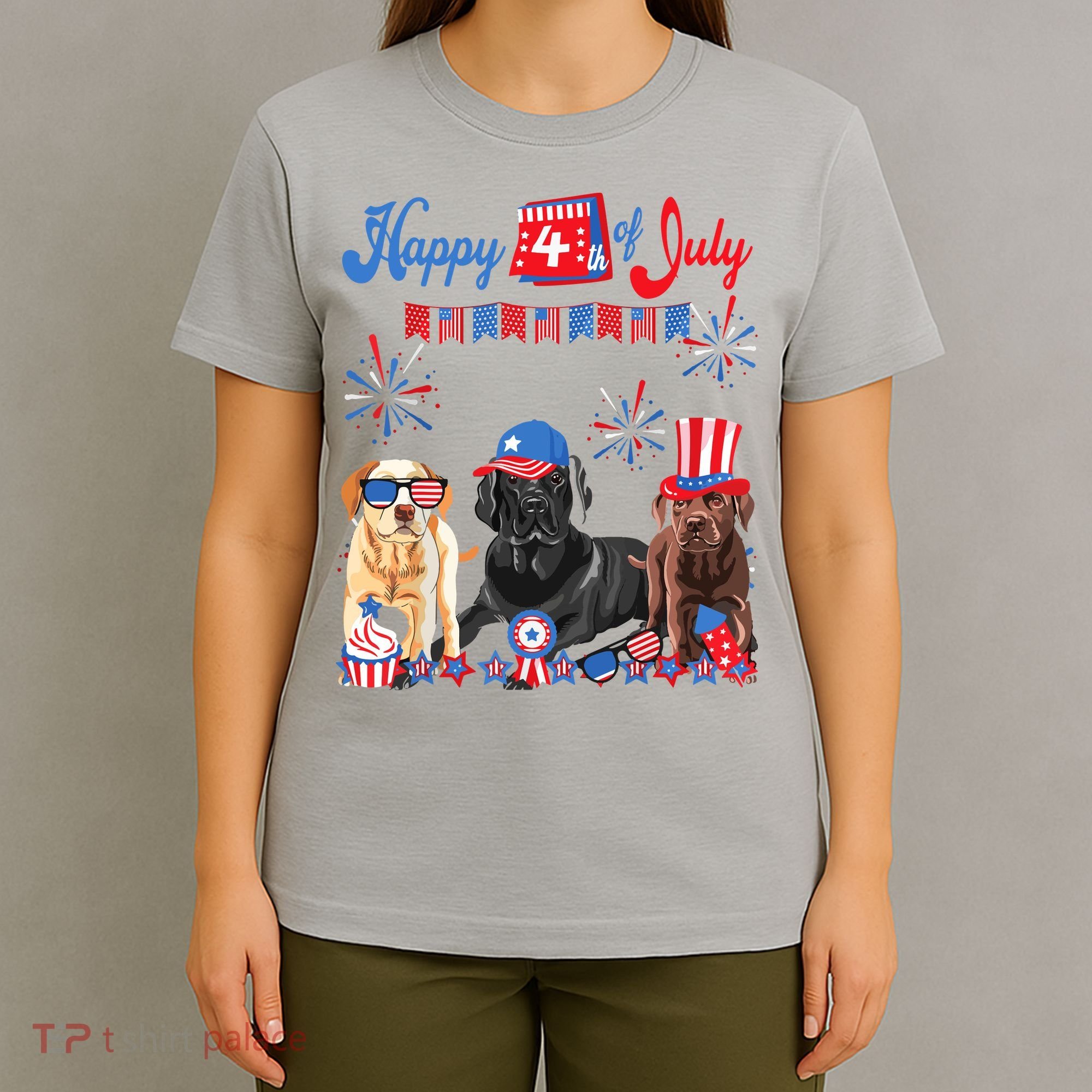 Happy 4th Of July Cool Independence Day Patriotic American T-Shirt