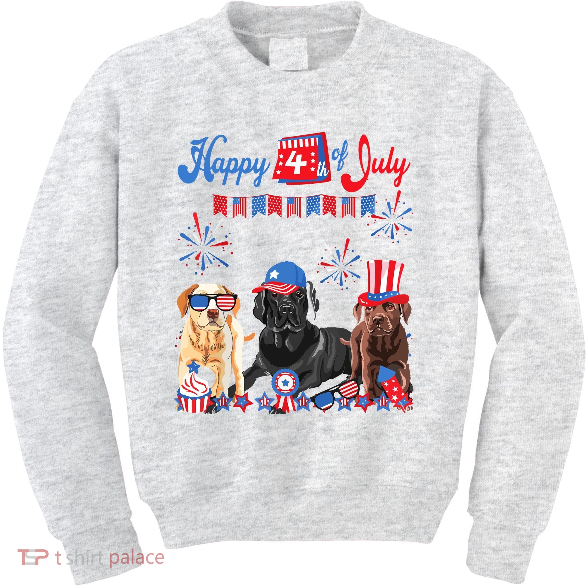 Happy 4th Of July Cool Independence Day Patriotic American Kids Sweatshirt