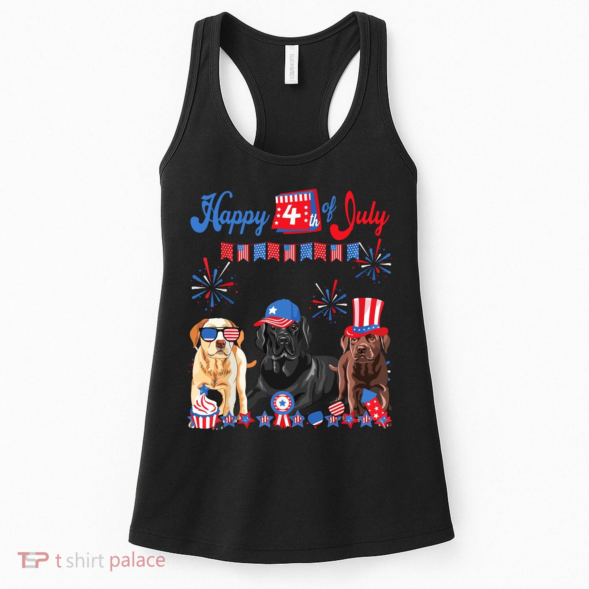 Happy 4th Of July Cool Independence Day Patriotic American Women's Tank Top