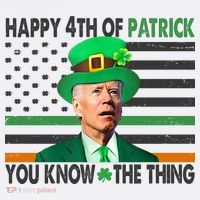 Happy 4th Of Patrick You Know The Thing Funny Biden Women's Tank Top thumb 5