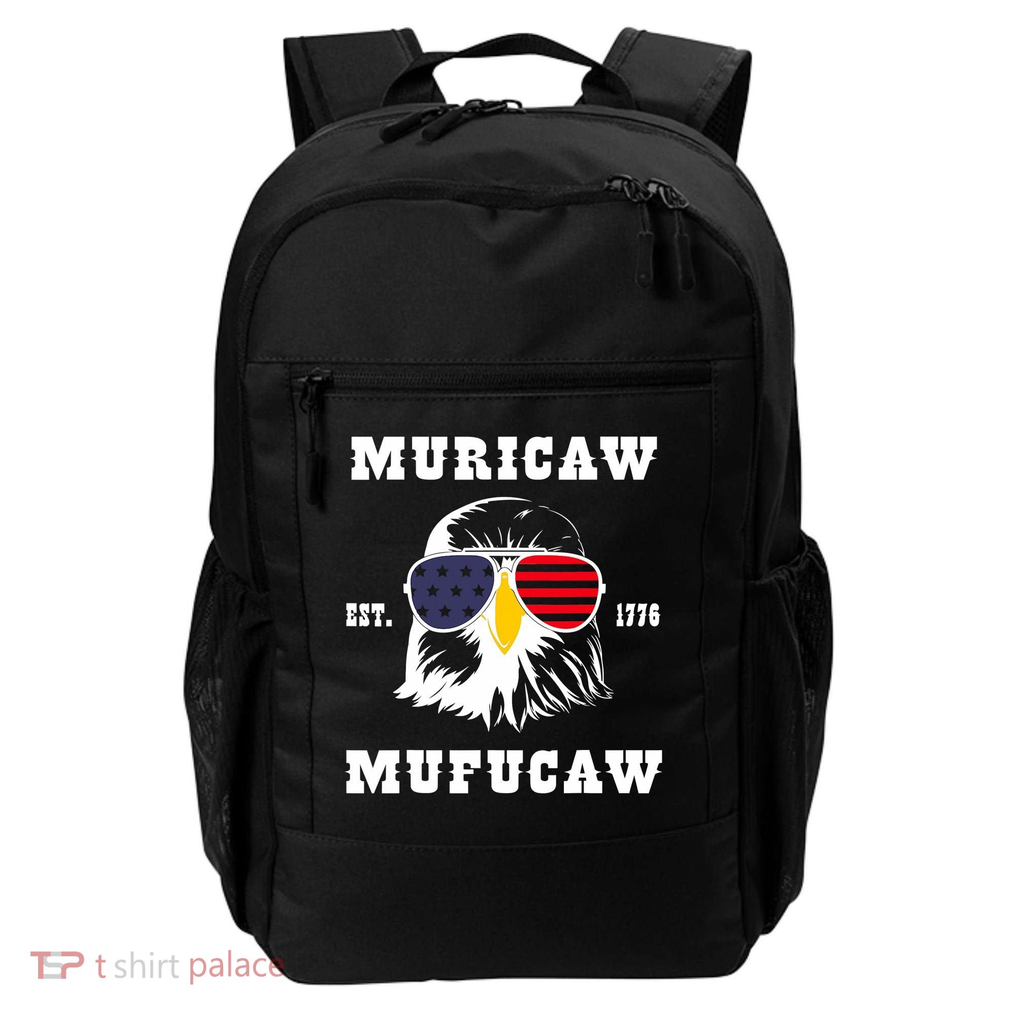 Happy 4th Of July Muricaw Mufucaw 1776 Backpack