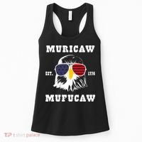 Happy 4th Of July Muricaw Mufucaw 1776 Women's Tank Top thumb 0