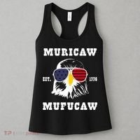 Happy 4th Of July Muricaw Mufucaw 1776 Women's Tank Top thumb 3