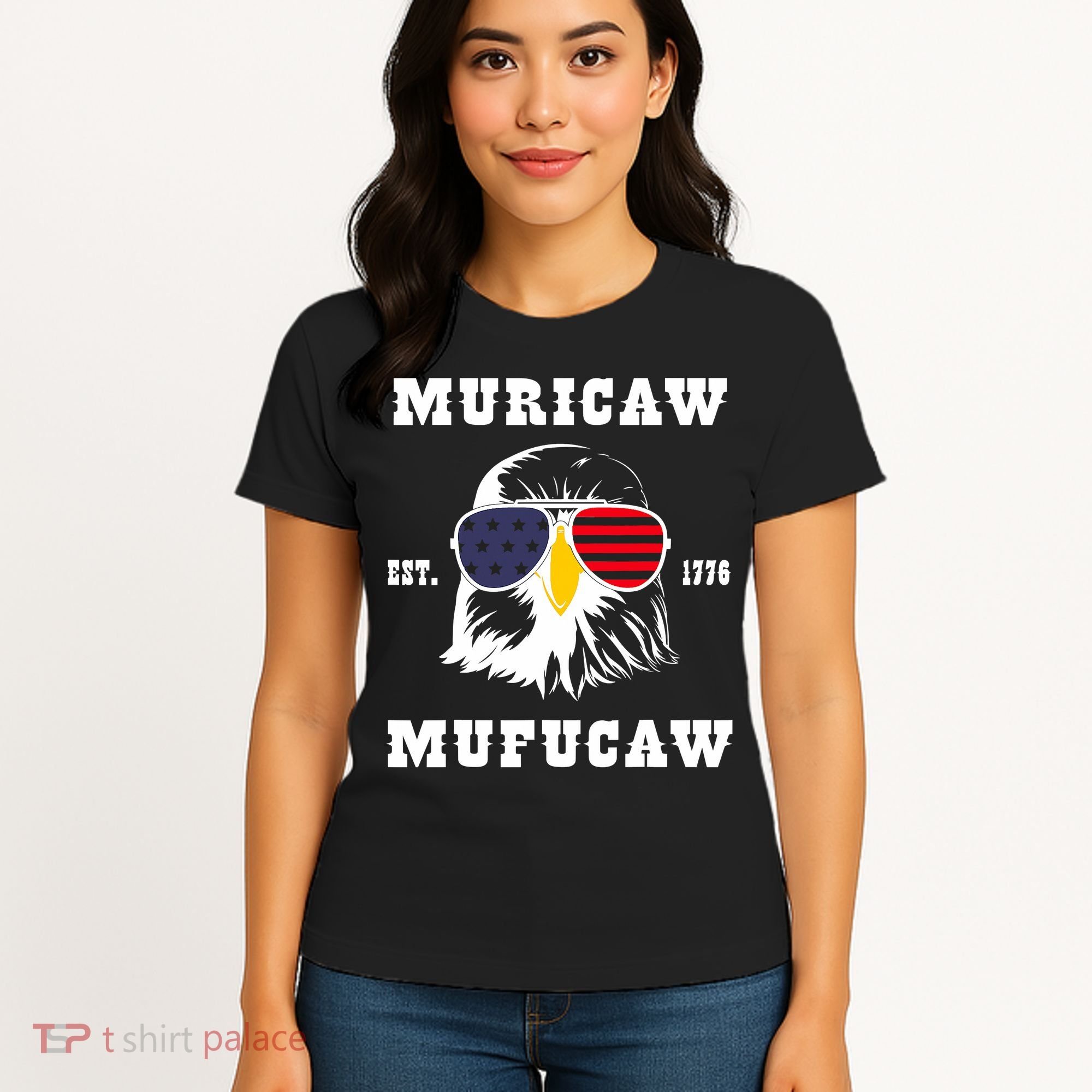 Happy 4th Of July Muricaw Mufucaw 1776 Women's T-Shirt