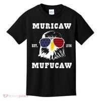 Happy 4th Of July Muricaw Mufucaw 1776 Kids T-Shirt thumb 0