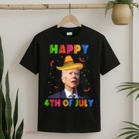 Happy 4th Of July Cinco De Mayo Funny Joe Biden T-Shirt thumb 2
