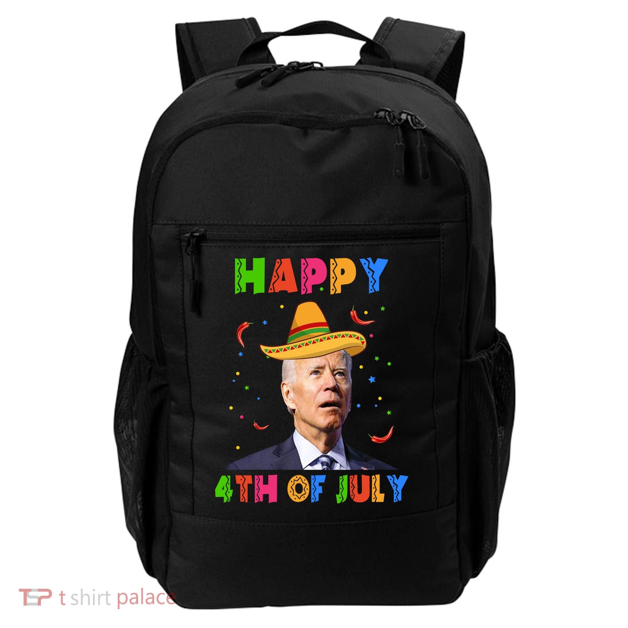 Happy 4th Of July Cinco De Mayo Funny Joe Biden Backpack